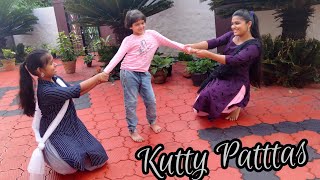 Kutty Pattas || Fun Dance Cover || Dhiya, Theertha \u0026 Punya 🦋