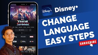 How to Change Language on Disney Plus !