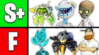 Are YOU playing the WRONG Character??? (Garden Warfare 2 Tier List)