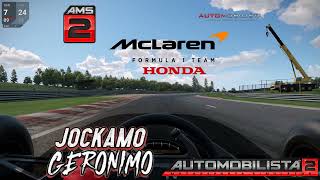 McLaren Honda MP4/6 | Spa Francorchamps | Automobilista 2 | Clip 04 of 04 | #4K