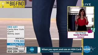 Designer Cenia Paredes Launches her Convi Jean Live on @HSN