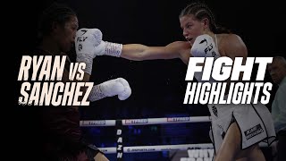 FIGHT HIGHLIGHTS | Sandy Ryan DELIVERS against Anahi Ester Sanchez