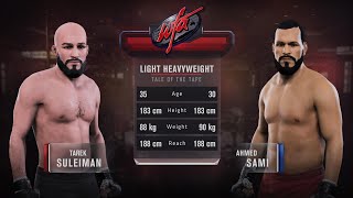 Ahmed Sami vs Tarek Suleiman Full Fight PFL Champions Series Dubai