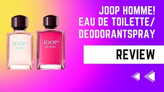 Joop! Homme Mens Perfume Joop! Deodorant VS Eau De Toilette * PERFUME REVIEW* WHATS THE DIFFERENCE?