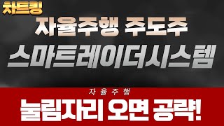 자율주행 주도주 스마트레이더시스템 눌림자리 오면 공략해보세요!ㅣ여의도차트킹 스마트레이더시스템