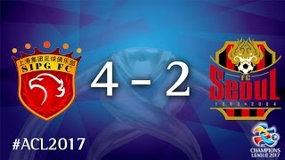 Shanghai SIPG vs FC Seoul (AFC Champions League 2017 : Group Stage - MD5)