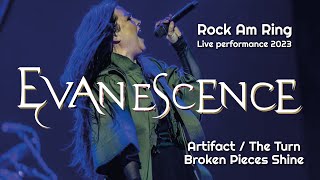 EVANESCENCE LIVE ROCK AM RING 2023 - ARTIFACT/ THE TURN + BROKEN PIECES SHINE