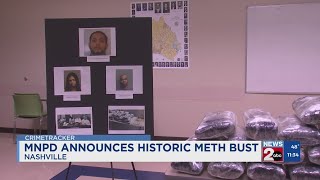 MNPD announces historic meth bust