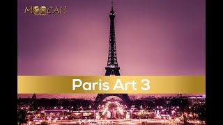Fall In Love With Paris - Art 3 || Eiffel Tower Painting || Step by step painting on canvas