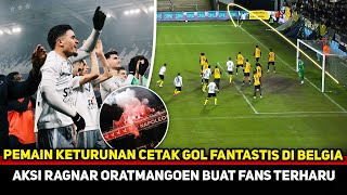 BUAT FANS BELGIA BERSORAK! Gol sepak pojok pemain keturunan dirasa mustahil~Ragnar bikin terharu