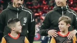 This Is Why We Love Football | True Respect Moment in Soccer Kids With Players Cristiano Ronaldo CR7