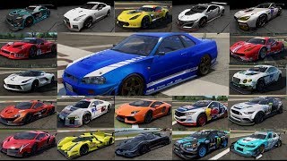 【PROJECT CARS2】エンジンサウンド集 【1080p】