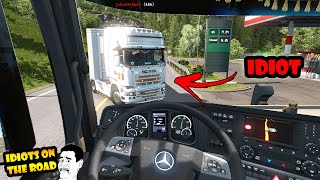 ★ IDIOTS on the road #53 - ETS2MP | Funny moments - Euro Truck Simulator 2 Multiplayer