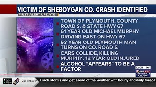 Authorities identify person who died after crash in Sheboygan County