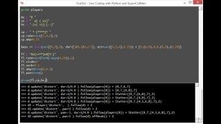 "Webs" - Live Coding with FoxDot and SuperCollider