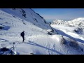 tateyama backcountry ski dji mavic pro active track follow me 立山ドローン空撮