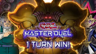 WIN INSTANTLY - The 1 TURN WIN EXODIA Deck - Yu-Gi-Oh Master Duel Ranked Mode Gameplay!
