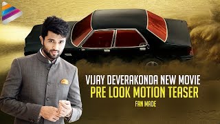 Vijay Deverakonda New Movie Pre Look Motion TEASER | 2018 Latest Telugu Movies | Telugu FilmNagar