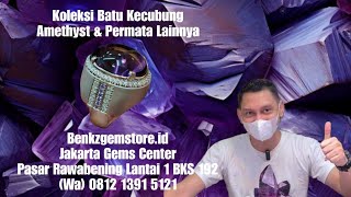 Koleksi Terbaru Batu Kecubung Amethyst & Permata Lainnya Di Toko Benkzgemstore.id (26/05/24)