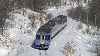 石北本線 キハ183 大雪・オホーツク 2019年2月23-26日