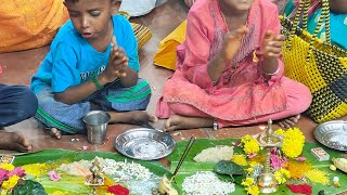 விளக்கு பூஜை 🥰 | India Village festival's| vilakku Pooja #festivals #devotional