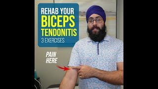 3 Exercises to Heal Bicep Tendonitis from Physio Etobicoke Toronto