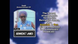 Bennedict James short
