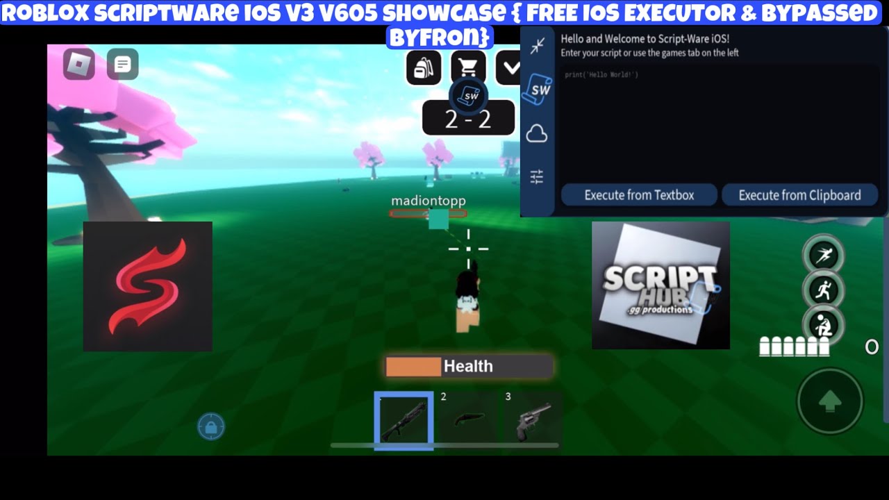 Scriptware Ios V3 Free Ios Roblox Executor Bypassed Byfron V605