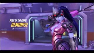 Overwatch - Widowmaker Quintuple Kill - Demonise