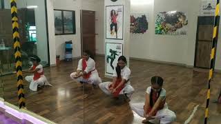 Namaskaram in Bharatanatyam