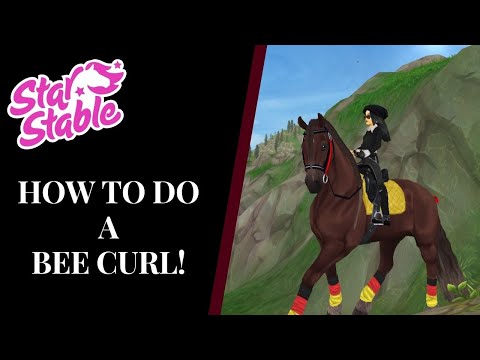 How to do a Bee Curl | Star Stable | Quinn Ponylord | Metal Queens