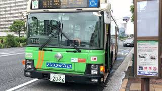 都営バス　いすゞエルガS-T212 木11 東陽町駅行き　江東運転免許試験場前発車