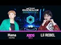 Hana(Naked Mojo) vs Lil REBEL／KIDS BEST16／マイナビDANCEALIVE 2023 FINAL