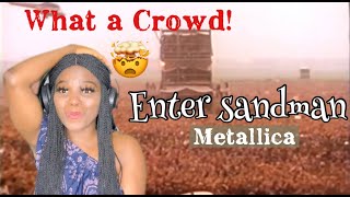 FIRST TIME HEARING - Metallica - “Enter Sandman” (live Moscow 1991 HD) REACTION