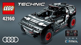 LEGO® Technic™ Audi RS Q e-tron (42160)[914 pcs] Step-by-Step Building Instructions @TopBrickBuilder