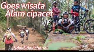 Goes ngumbe wisata alam cipacet,mengenal keindahan alamnya dan udara yang masih segar