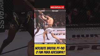 Nocaute Brutal Pt-98 Israel Adesanya vs Imovov #boxe #boxebrasil #mma #nocaute #ufc #mma