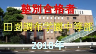 田園調布学園中等部 2018年春　塾別合格者