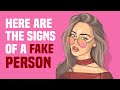 20 Subtle Signs of a Fake Person