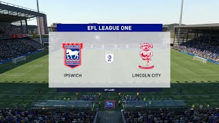 FIFA 22 | Ipswich vs Lincoln City - EFL League One | Gameplay
