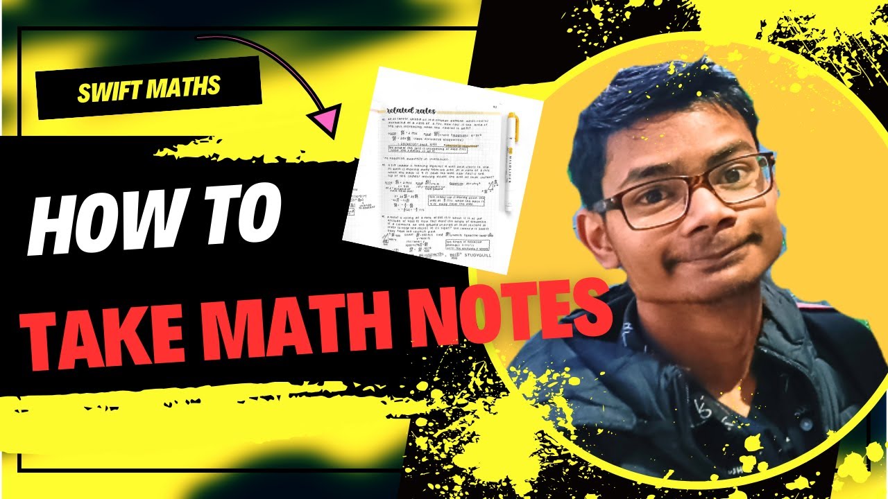 How To Take Math Notes Mathnotes Class9 Class10 Maths Class10maths