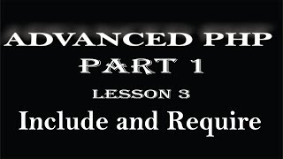 php tutorial Advanced PHP hindi part 1 include and require