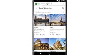 Introducing Destinations on Google