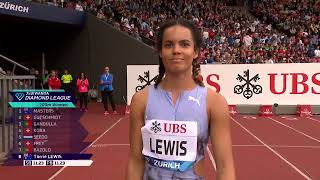 Weltklasse Zürich 2023 – Preprogramme, 100m Women, Run 2