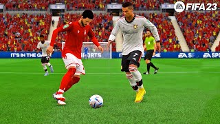 فيفا 23 وجها لوجه ضد كريستيانو رونالدو | FIFA 23 Career Mode