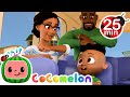 Wheels On The Bus | 25 Min | CoComelon - Cody's Playtime | Songs for Kids & Nursery Rhymes