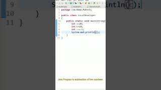 Java Program to subtraction of two numbers// Local Developer//
