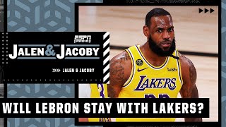 Will LeBron James keep his options open? 👀🍿 | Jalen & Jacoby