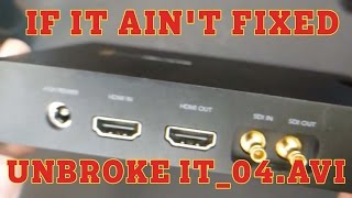 If It Ain't Fixed E04 - Hyperdeck Shuttle Camera Mount