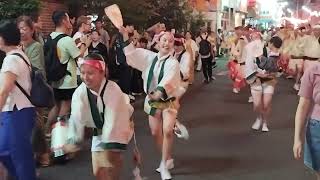 2023年8月5日(土曜)   中目黒阿波踊り・『楓連⑤』  動画撮影は、上下左右に動くのでお持ちのスマホ動かしてご覧ください   (*ﾉω・*)ﾃﾍ